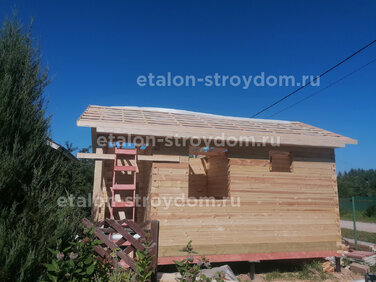 Баня из бруса 6х4