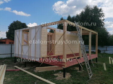 Каркасная баня 6x6