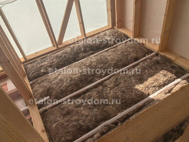 Каркасная баня 6x6