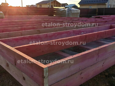 Каркасный дом 7.4x8.4