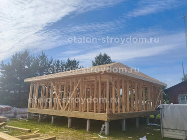 Каркасный дом 9.5x10