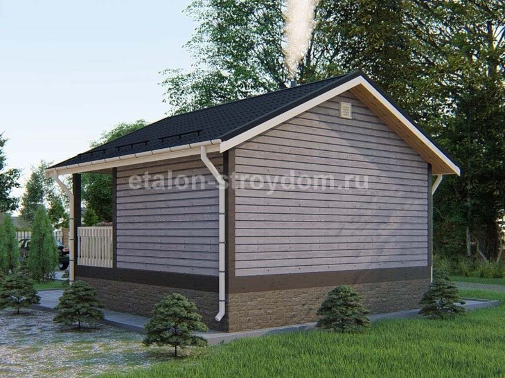 Проект Шатура - вид сзади