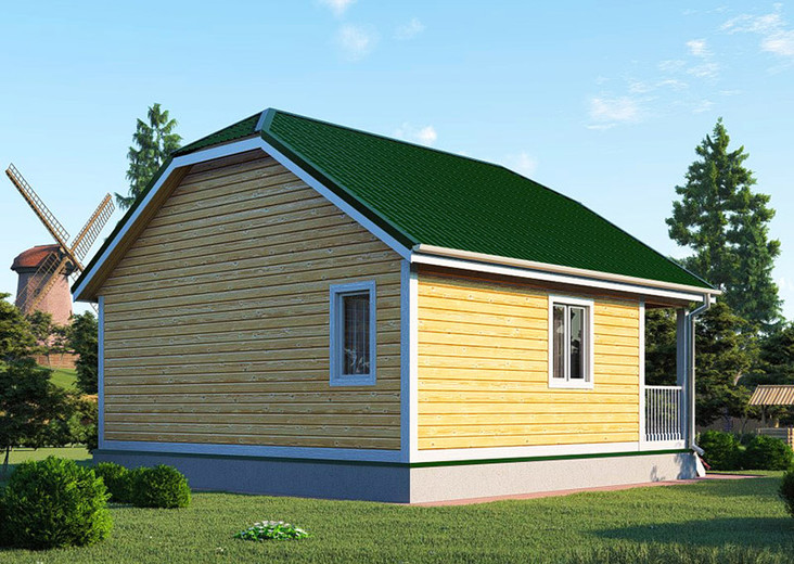 Проект Дзержинск - вид сзади